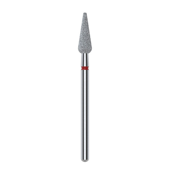 Fine grain cone with diamond coating