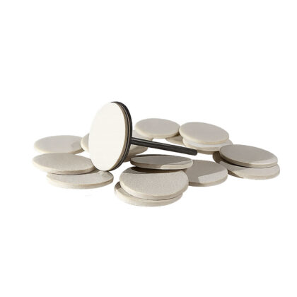Replacement disposable white files for pedicure disc on soft foam layer 240 grit S